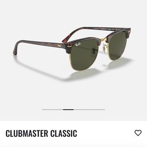 Ray-Ban RB3016 Clubmaster Classic Sunglasses